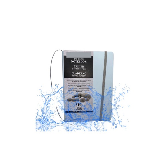 Blue Stone Paper Notebook - Picture 1 of 4